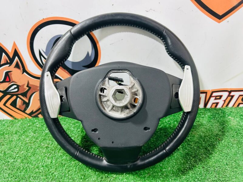 T4N5764QKW Steering wheel under AIR BAG with switches Jaguar F-Pace X761 (2017-) Used cost  € in stock 2 pcs.
