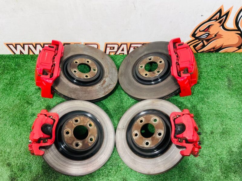 T2R7239 Set of brake calipers with discs Jaguar F-Type X152 (2014-) Used cost 1 500 € in stock 1 pcs.