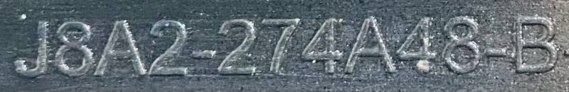 LR146635 Rear right door molding Range Rover Velar L560 (2018-) USED - Image 18