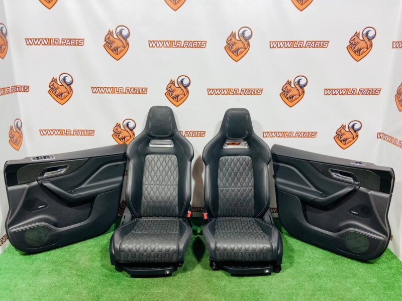SALONJAGUAREBONYBLACKJ3 Interior seats and door cards Jaguar F-Pace X761 (2017-) Used - Image 12