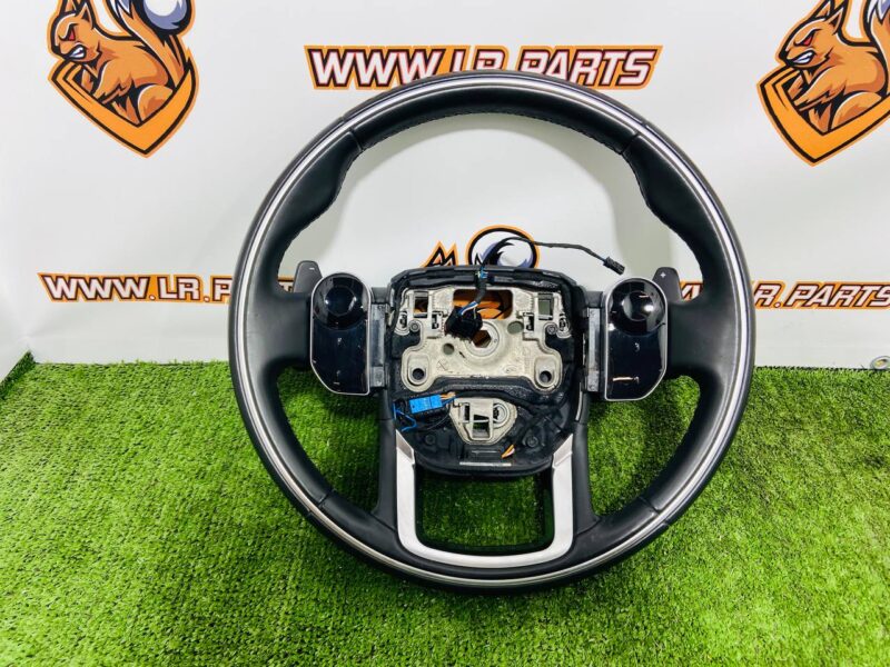 LR115725KIT Steering wheel with switches under AIR BAG for Land Rover Discovery Sport L550 (2015-) Used cost  € in stock 1 pcs.