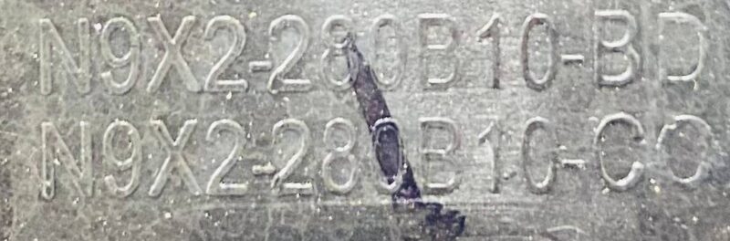 LR168678 Right wing moulding for Range Rover Sport L461 (2023-) Used cost  € in stock 1 pcs.