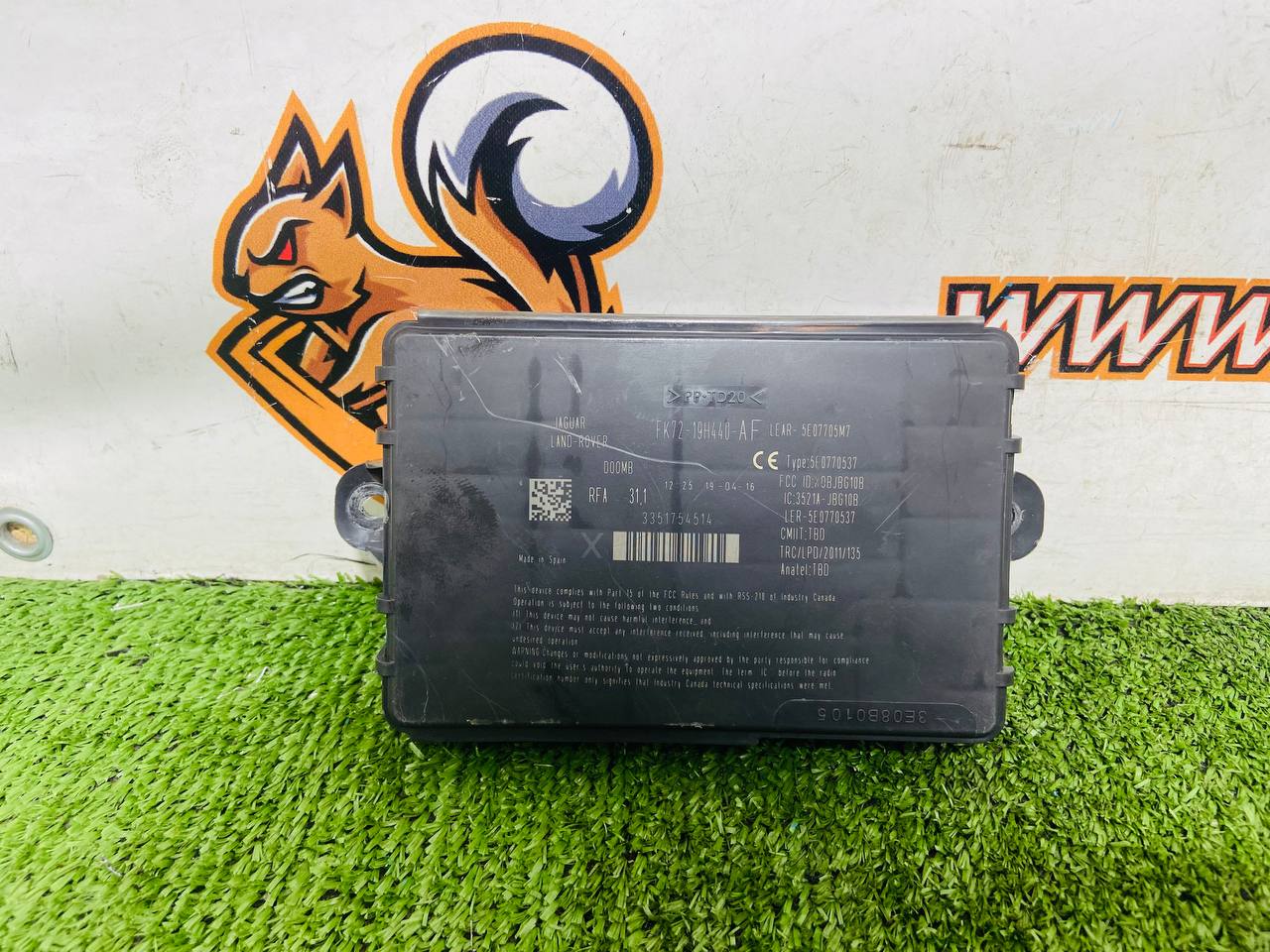 LR071424 Module with keyless start Land Rover Discovery Sport L550 (2015-) Used cost 100 € in stock 4 pcs.