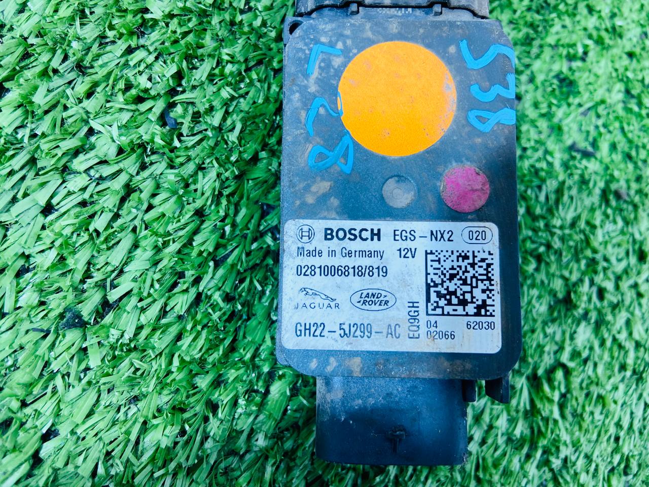 LR071822 NOX temperature sensor Land Rover Discovery Sport L550 (2015-) used cost 200 € in stock 1 pcs.