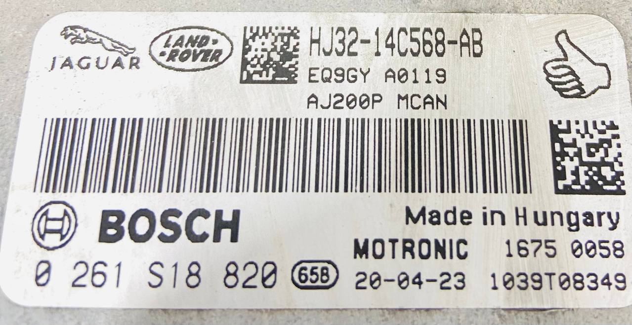 LR104411 Module-Engine control LAND ROVER DISCOVERY SPORT L550 2015- Used cost 170 € in stock 1 pcs.