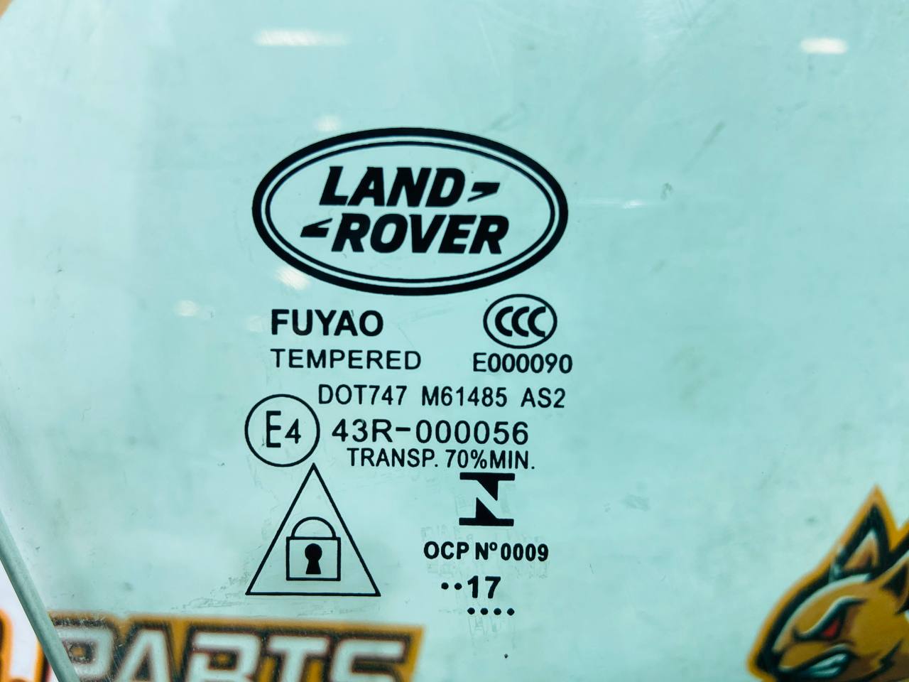 LR184749 Front right door glass Range Rover Evoque New L551 (2019-) Used cost € in stock 2 pcs.
