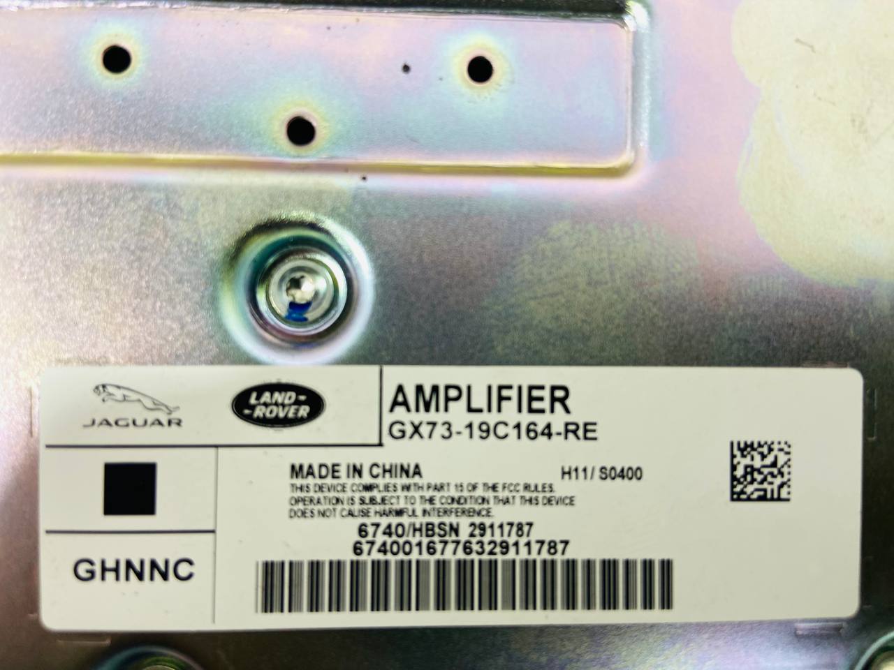 T2R28219 AUDIO Amplifier Jaguar F-Pace X761 (2017-) Used cost 300 € in stock 1 pcs.